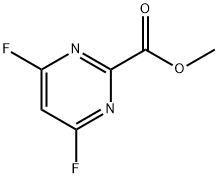 2-Pyrimidinecarboxylic acid, 4,6-difluoro-, methyl ester
