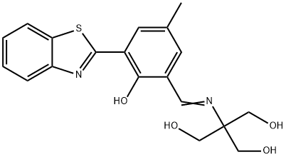 1,3-Propanediol, 2-[[[3-(2-benzothiazolyl)-2-hydroxy-5-methylphenyl]methylene]amino]-2-(hydroxymethyl)-