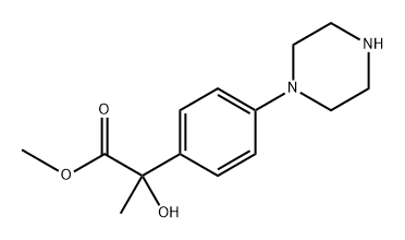 Α-羟基-Α-甲基-4-(1-哌嗪基)-苯乙酸甲酯