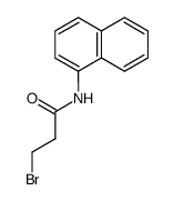 3-bromo-N-(naphthalen-1-yl)propanamide
