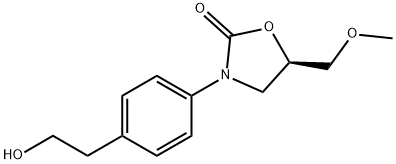 2-Oxazolidinone, 3-[4-(2-hydroxyethyl)phenyl]-5-(methoxymethyl)-