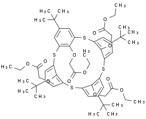 4-叔丁基-1-(乙氧羰基甲氧基)硫杂杯[4]芳烃