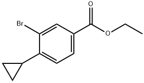 ethyl 3-bromo-4-cyclopropylbenzoate