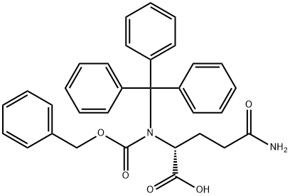 (R)-5-Amino-2-(((benzyloxy)carbonyl)(trityl)amino)-5-oxopentanoic acid