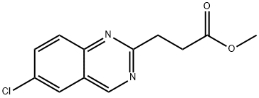 methyl 3-(6-chloroquinazolin-2-yl)propanoate