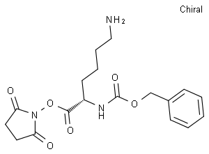 (S)-2,5-二氧代吡咯烷-1-基2,6-双(((苄氧基)羰基)氨基)己酸酯