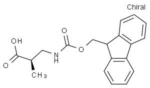 (R)-3-(Fmoc-氨基)-2-甲基丙酸