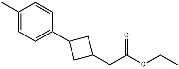 Cyclobutaneacetic acid, 3-(4-methylphenyl)-, ethyl ester