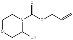 烯丙基3-羟基吗啉-4-羧酸酯