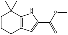 1H-Indole-2-carboxylic acid, 4,5,6,7-tetrahydro-7,7-dimethyl-, methyl ester