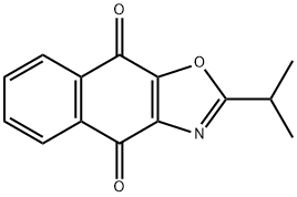 Naphth[2,3-d]oxazole-4,9-dione, 2-(1-methylethyl)-