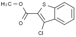 METHYL 3-CHLORO-2-BENZO[B]-THIOPHENE CARBOXYLATE