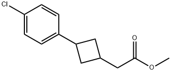 methyl 2-(3-(4-chlorophenyl)cyclobutyl)acetate