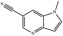 1H-Pyrrolo[3,2-b]pyridine-6-carbonitrile, 1-methyl-