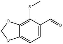 4-(methylthio)benzo[d][1,3]dioxole-5-carbaldehyde