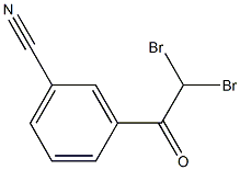 3-(2,2-Dibromoacetyl)benzonitrile
