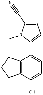 5-(7-hydroxy-2,3-dihydro-1H-inden-4-yl)-1-methyl-1H-pyrrole-2-carbonitrile