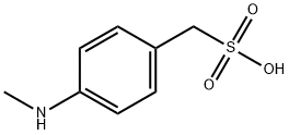 Benzenemethanesulfonic acid, 4-(methylamino)- (ACI)