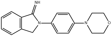 2-[4-(morpholin-4-yl)phenyl]-2,3-dihydro-1H-isoindol-1-imine