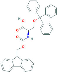 N-[(9H-Fluoren-9-ylmethoxy)carbonyl]-O-(triphenylmethyl)-D-serine