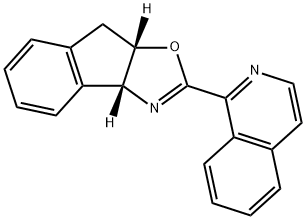 8H-Indeno[1,2-d]oxazole, 3a,8a-dihydro-2-(1-isoquinolinyl)-, (3aR,8aS)-