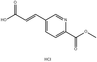 (2E)-3-[6-(methoxycarbonyl)pyridin-3-yl]prop-2-enoic acid hydrochloride