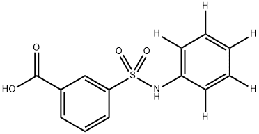 3-(Anilinosulfonyl)benzenecarboxylic Acid-d5