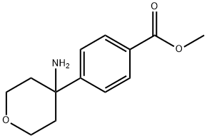 4-(4-氨基四氢-2H-吡喃-4-基)苯甲酸甲酯