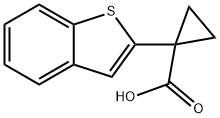 1-(1-benzothiophen-2-yl)cyclopropane-1-carboxyli c acid