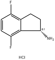 (S)-4,7-二氟-2,3-二氢-1H-茚-1-胺盐酸盐