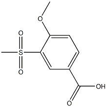 3-甲砜基-4-甲氧基苯甲酸