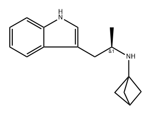 1H-Indole-3-ethanamine, N-bicyclo[1.1.1]pent-1-yl-α-methyl-, (αR)-