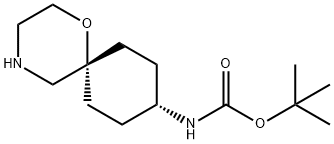 rac-tert-butyl N-[(6s,9s)-1-oxa-4-azaspiro[5.5]undecan-9-yl]carbamate