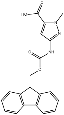 3-({[(9H-fluoren-9-yl)methoxy]carbonyl}amino)-1- methyl-1H-pyrazole-5-carboxylic acid