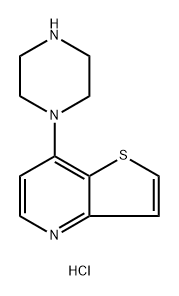 1-{thieno[3,2-b]pyridin-7-yl}piperazine dihydrochloride
