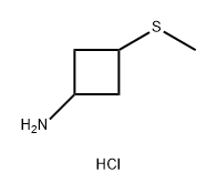 3-(methylsulfanyl)cyclobutan-1-amine hydrochloride, Mixture of isomers