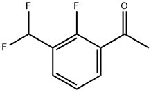 1-(3-(二氟甲基)-2-氟苯基)乙酮