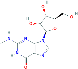 Guanosine, N-methyl-