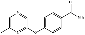 4-(6-Methylpyrazin-2-yloxy)benzamide
