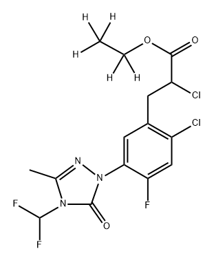 Carfentrazone-ethyl-d5