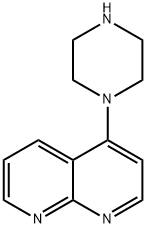 1,8-Naphthyridine, 4-(1-piperazinyl)-