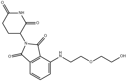 1H-Isoindole-1,3(2H)-dione, 2-(2,6-dioxo-3-piperidinyl)-4-[[2-(2-hydroxyethoxy)ethyl]amino]-