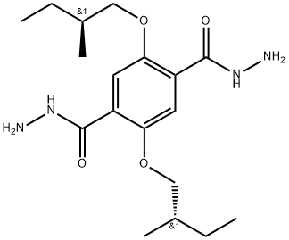1,4-Benzenedicarboxylic acid, 2,5-bis[(2S)-2-methylbutoxy]-, 1,4-dihydrazide