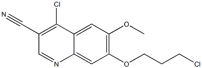 4-Chloro-7-(3-chloropropoxy)-3-cyano-6-methyloxyquinoline