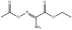 Acetic acid, 2-[(acetyloxy)imino]-2-amino-, ethyl ester, (2Z)-