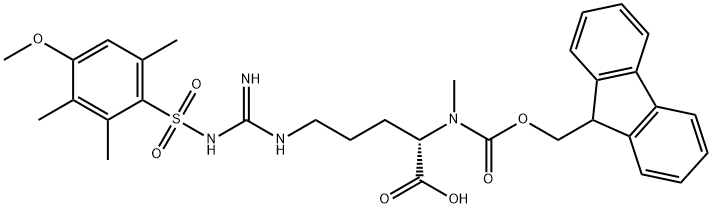 N-ALPHA-(9-FLUORENYLMETHOXYCARBONYL)-N-ALPHA-METHYL-N-OMEGA-(4-METHOXY-2,3,6-TRIMETHYLBENZENESULFONYL)-L-ARGININE