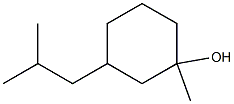 Cyclohexanol, 1-methyl-3-(2-methylpropyl)-