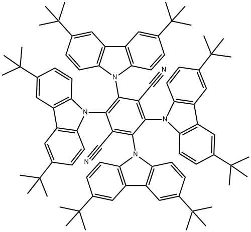 1,4-Benzenedicarbonitrile, 2,3,5,6-tetrakis[3,6-bis(1,1-dimethylethyl)-9H-carbazol-9-yl]-