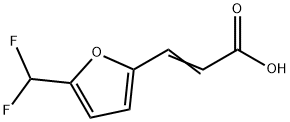 (2E)-3-[5-(difluoromethyl)furan-2-yl]prop-2-enoic acid