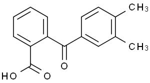 3',4'-二甲基二苯甲酮-2-甲酸